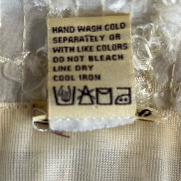 Vintage Design Loft Women XL Fringe Semi Sheer Button Lightweight Poly‎ Jacket - Picture 8 of 8